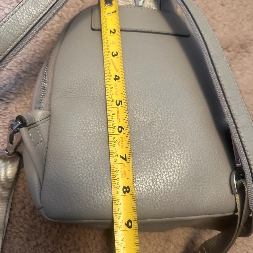 Stylish Gray mini backpack - Picture 2 of 6